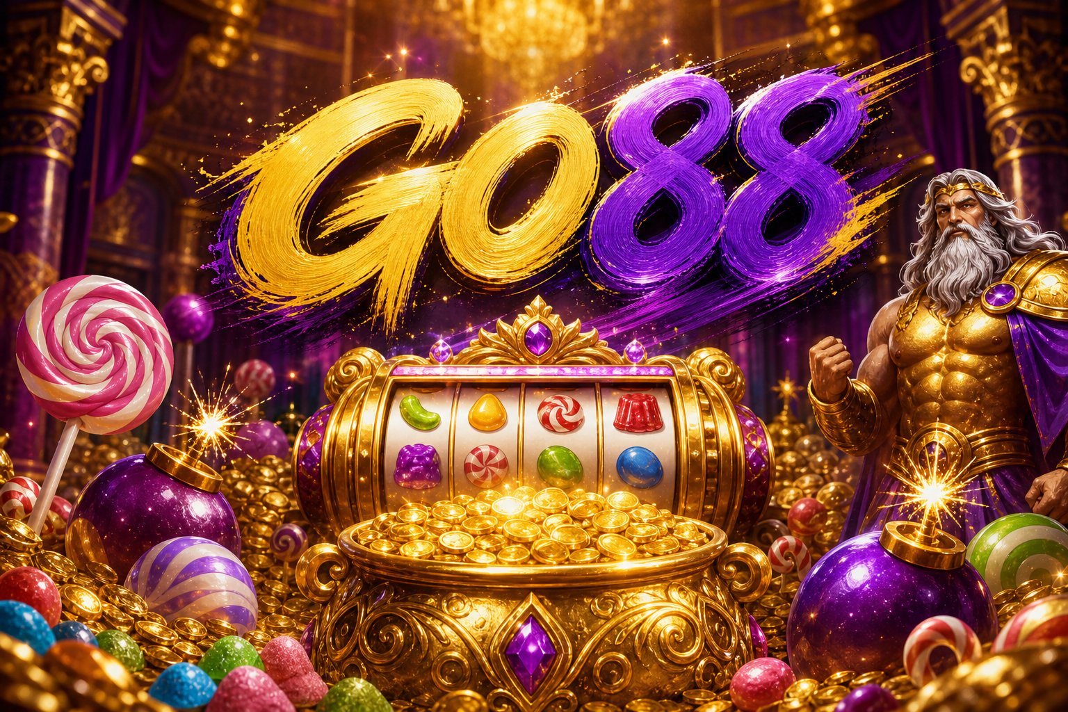 Giao diện trang đăng ký GO88 với ưu đãi nhận xu miễn phí và sảnh game năm 2026