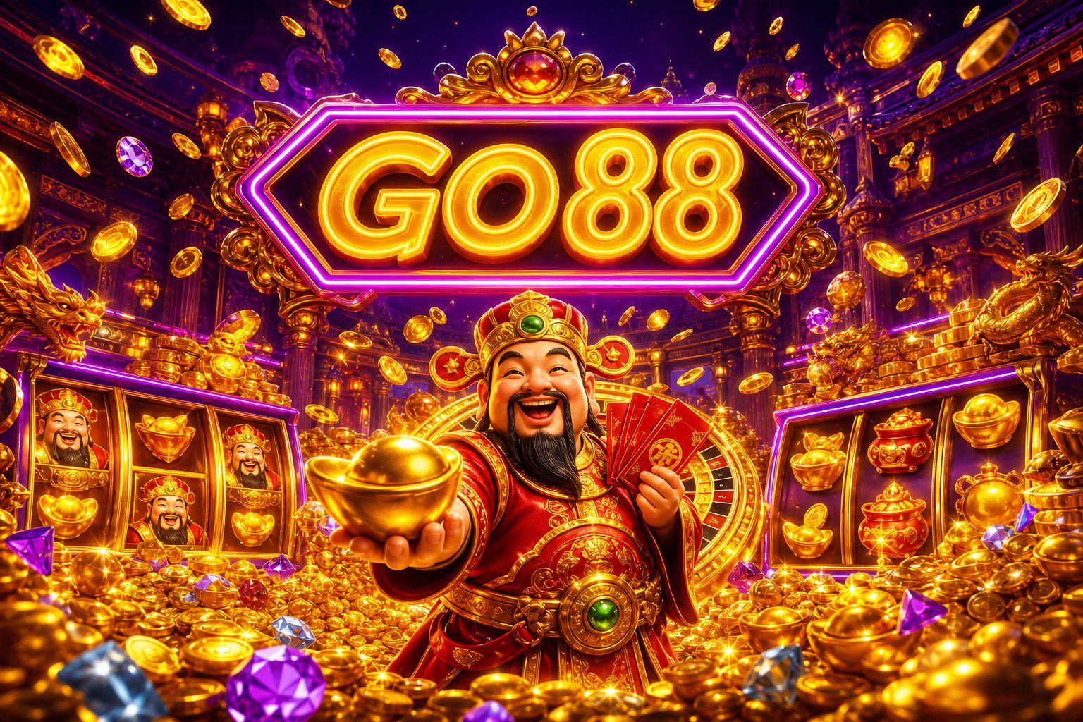 Bảng kết quả và hiệu ứng khi quay trong The Dog House GO88
