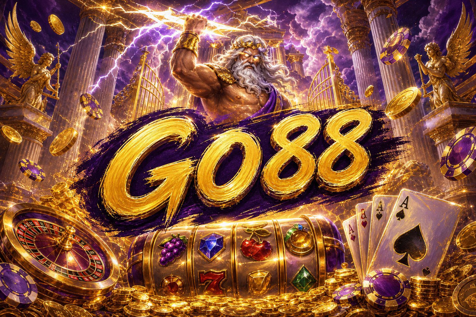 Màn hình chính sảnh game Mahjong Ways trên GO88