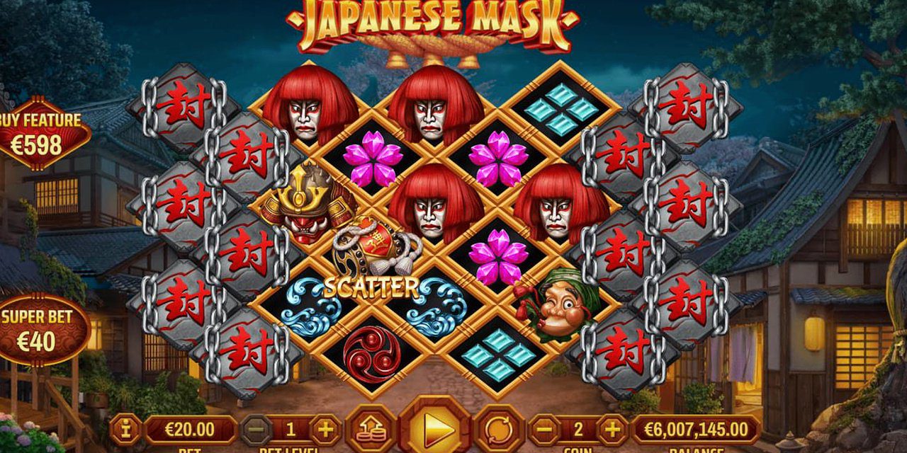 Japanese Mask · Giao diện ứng dụng GO88